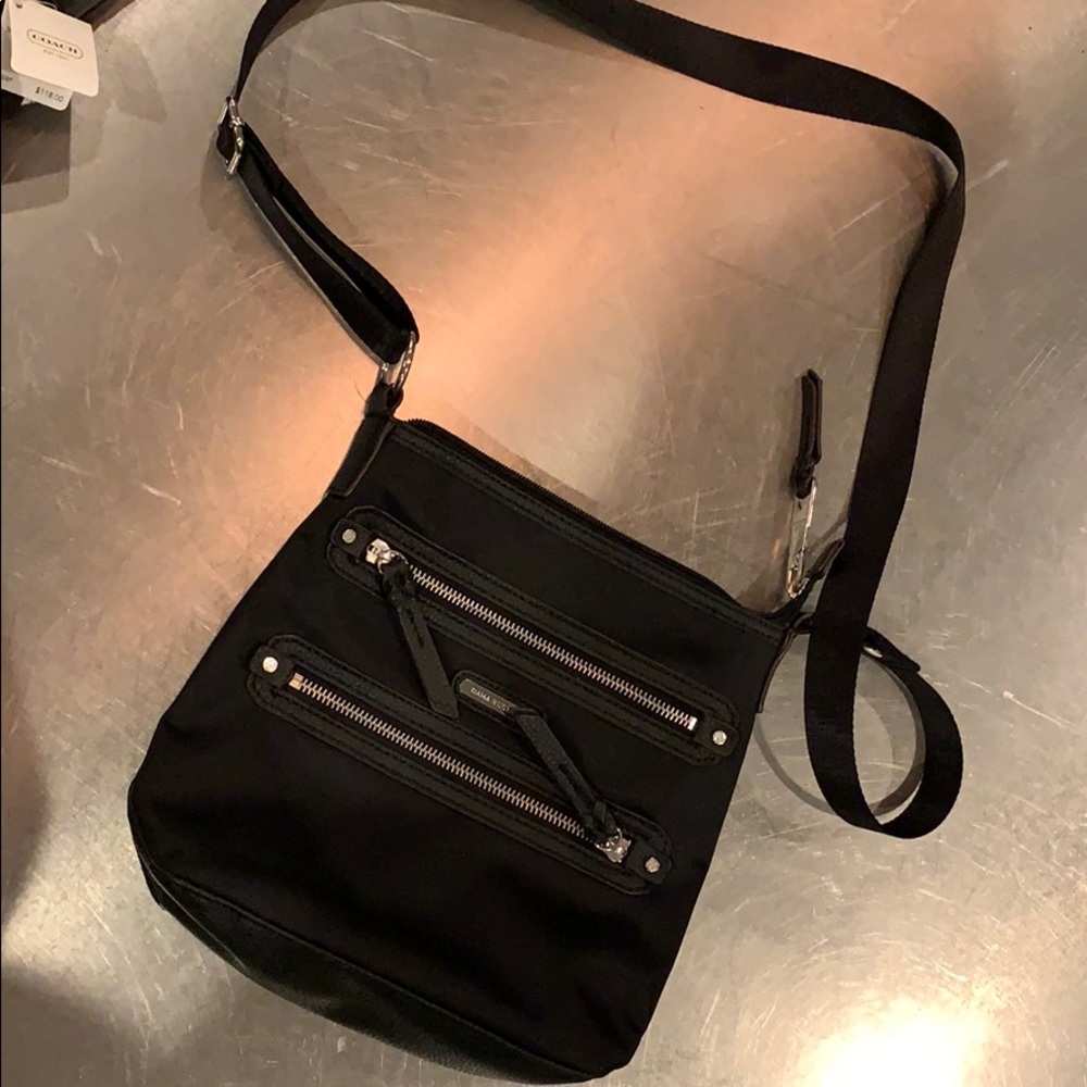 Dana Buchanan Crossbody Bag Black Nylon